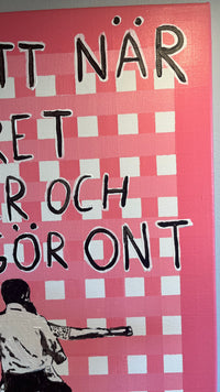 "Fortsätt när mörkret kommer och allt gör ont"