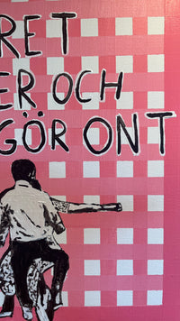 "Fortsätt när mörkret kommer och allt gör ont"