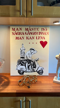 Man måste dö några gånger innan man kan leva