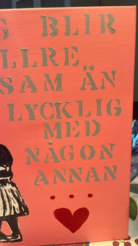 Jag blir hellre ensam än lycklig med någon annan