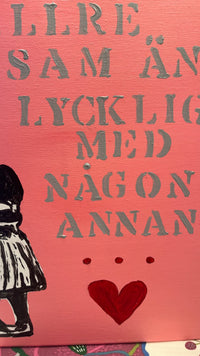 Jag blir hellre ensam än lycklig med någon annan
