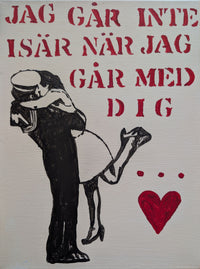 "Jag går inte isär när jag går med dig"