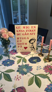 Ge mig en kyss innan du går att bygga en dröm på