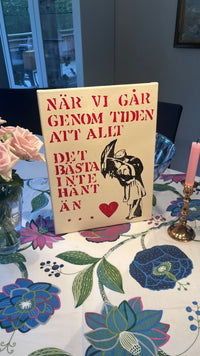 När vi går genom tiden att allt det bästa inte hänt än