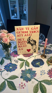 När vi går genom tiden att allt det bästa inte hänt än